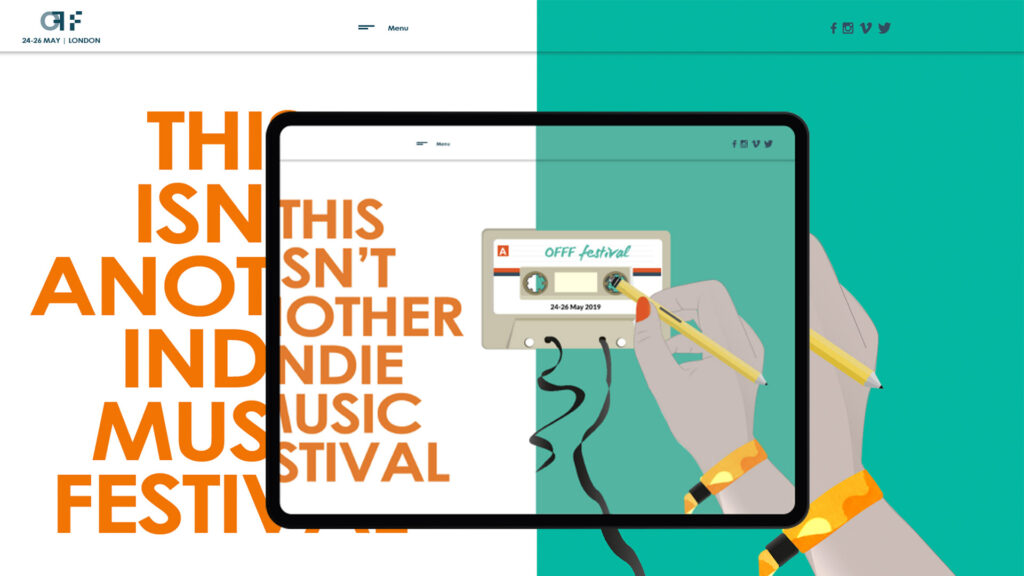 Diseño web festival OFFF