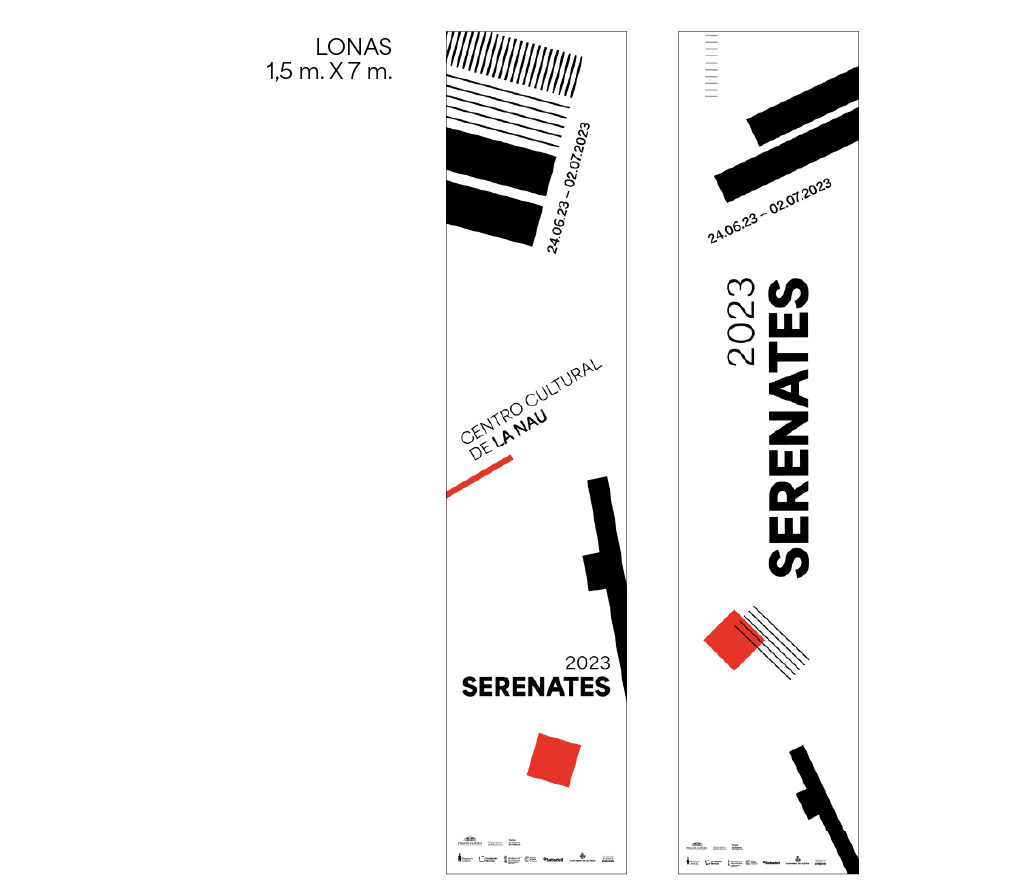 Diseño cartel promocional para Serenates