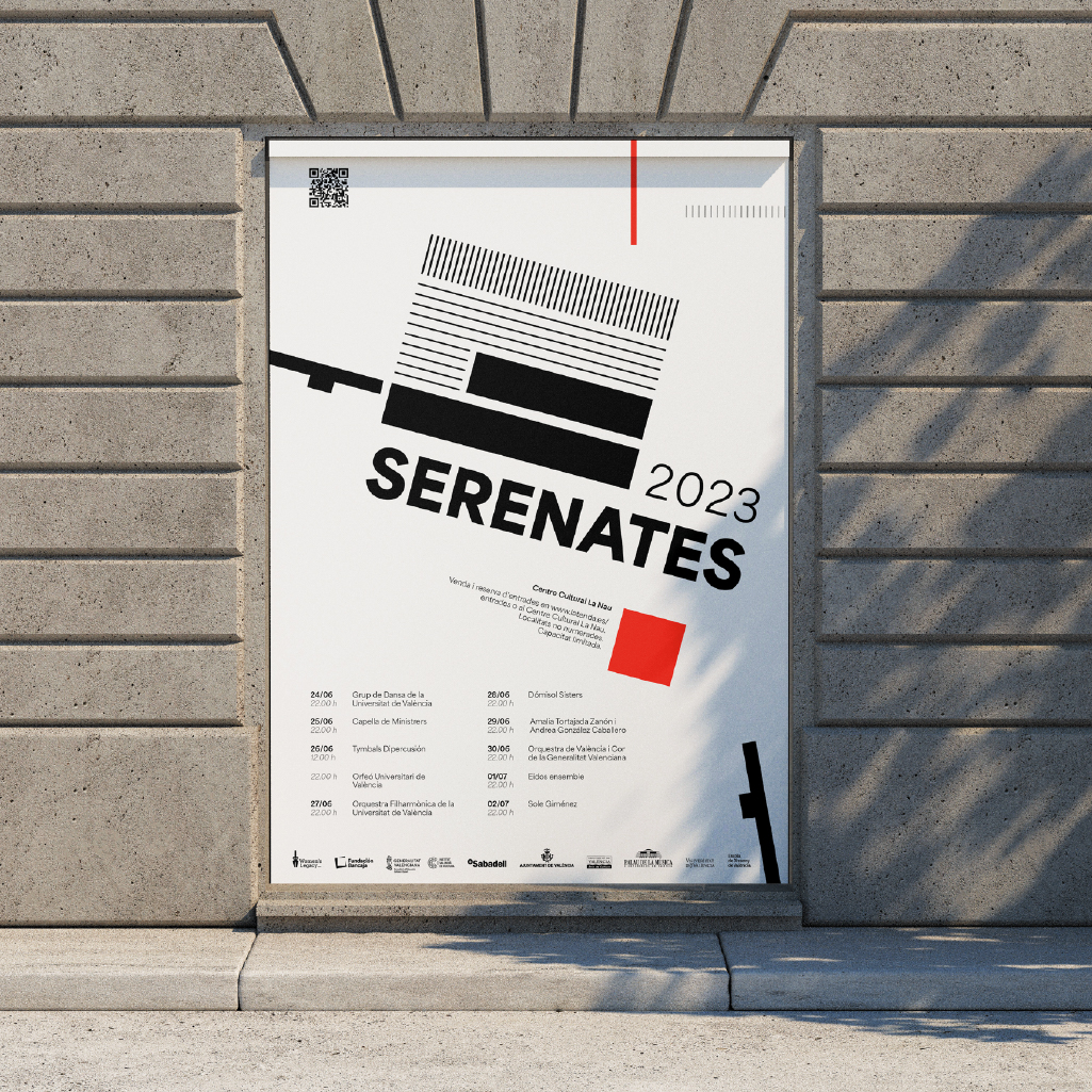 Diseño cartel promocional para Serenates